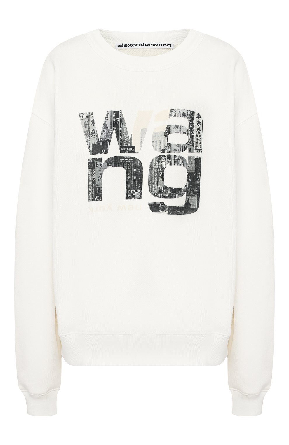 Хлопковый свитшот ALEXANDER WANG, арт. 1CC1201028, фото 1