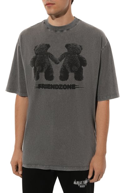 Хлопковая футболка DIEGO VENTURINO, арт. D3W4DVTS00FZ, фото 3