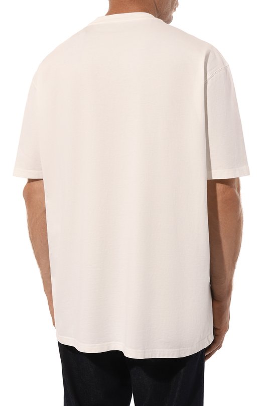 Хлопковая футболка Paul&Shark 14311604/4XL Белый  14311604/4XL Фото 4