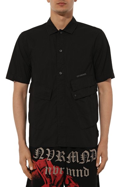 Хлопковая рубашка C.P. COMPANY, арт. 16CMSH271A005328G, фото 3