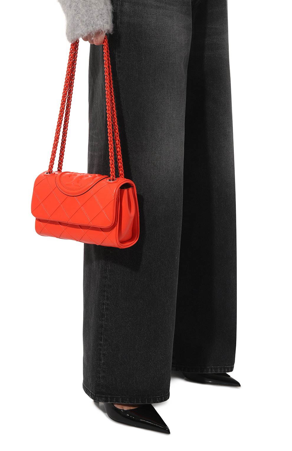 Кожаная сумка fleming TORY BURCH, арт. 152976, фото 2