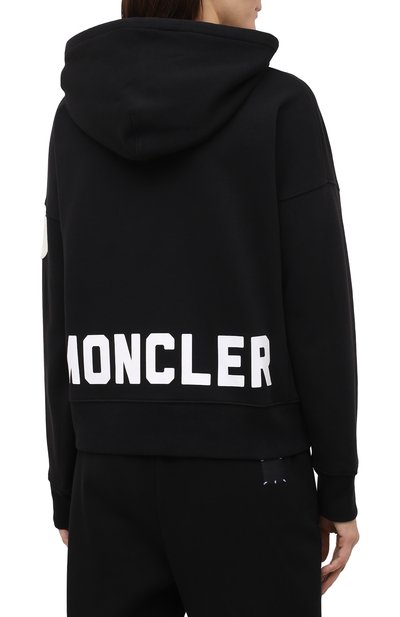 Хлопковое худи MONCLER, арт. F2-093-8G752-10-V8186, фото 4