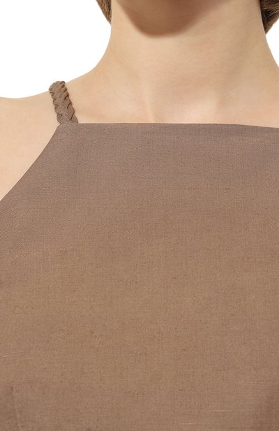Топ OLOLOL темно-бежевого цвета по цене 19000 руб., арт. OLTP013/9007.103/S23, фото 5 Топ OLOLOL, арт. OLTP013/9007.103/S23, фото 5