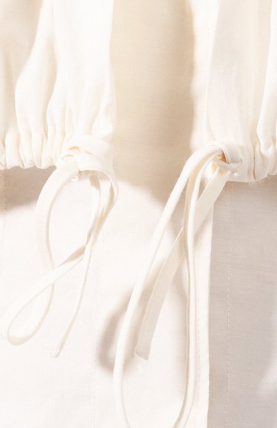 Рубашка JACQUEMUS белого цвета по цене 39450 руб., арт. 201T006/23110, фото 5 Рубашка JACQUEMUS, арт. 201T006/23110, фото 5