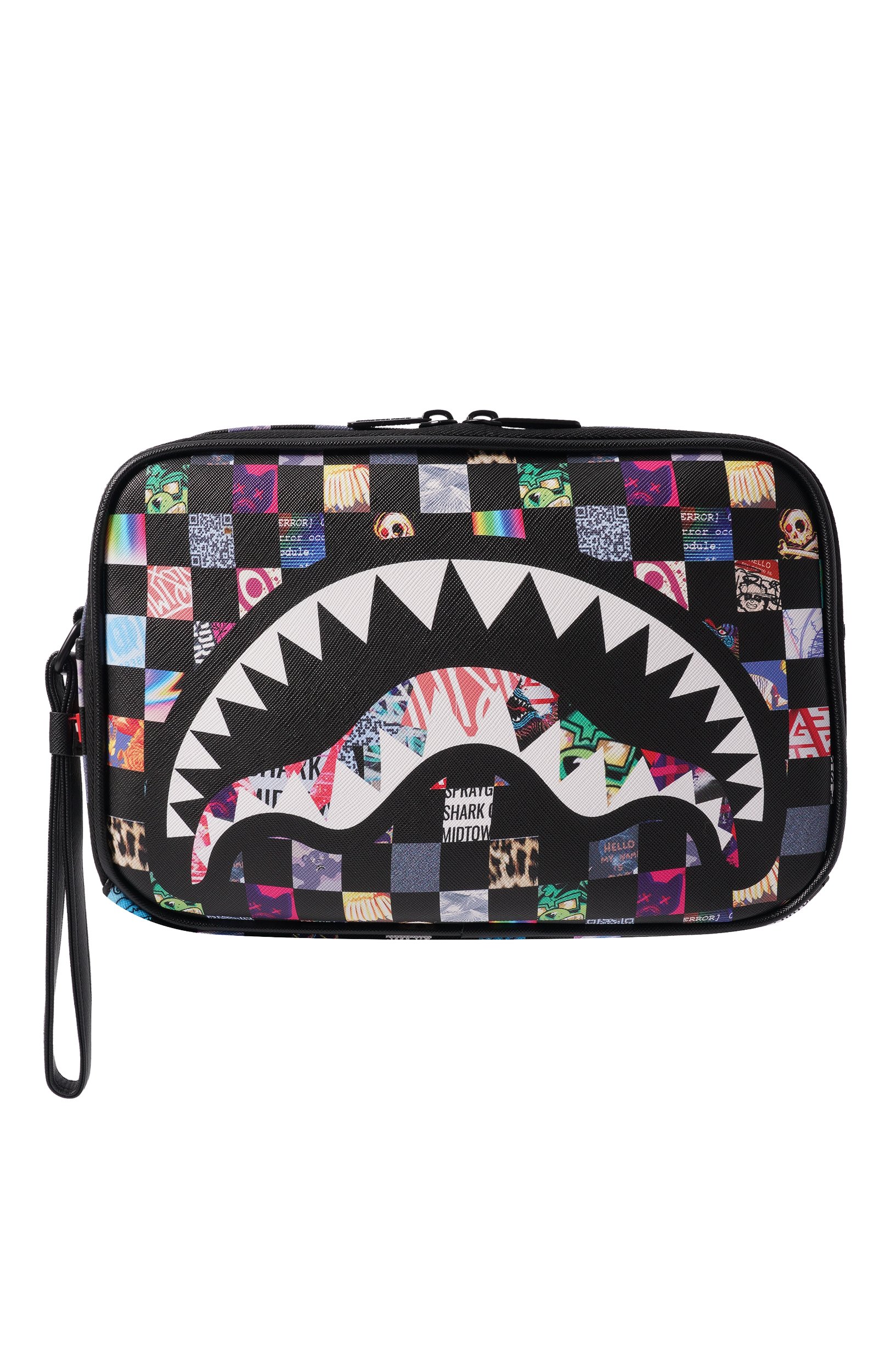 Косметичка SPRAYGROUND, арт. 910B9441NSZ/CRAZY CHECK T0ILETRY BRICK, фото 4
