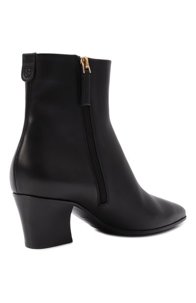 Кожаные ботильоны GIORGIO ARMANI, арт. GW002129/AF19136, фото 5