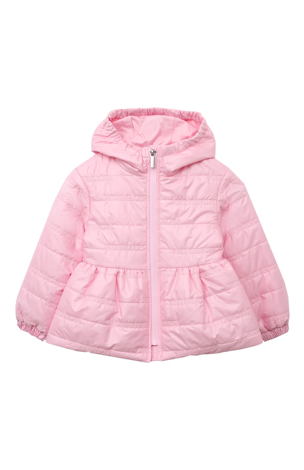 Ветровка MONNALISA розового цвета по цене 18650 руб., арт. 37A100, фото 1 Ветровка MONNALISA, арт. 37A100, фото 1