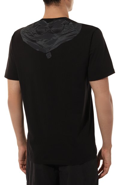 Хлопковая футболка C.P. COMPANY, арт. 17CMTS030A005100W, фото 4