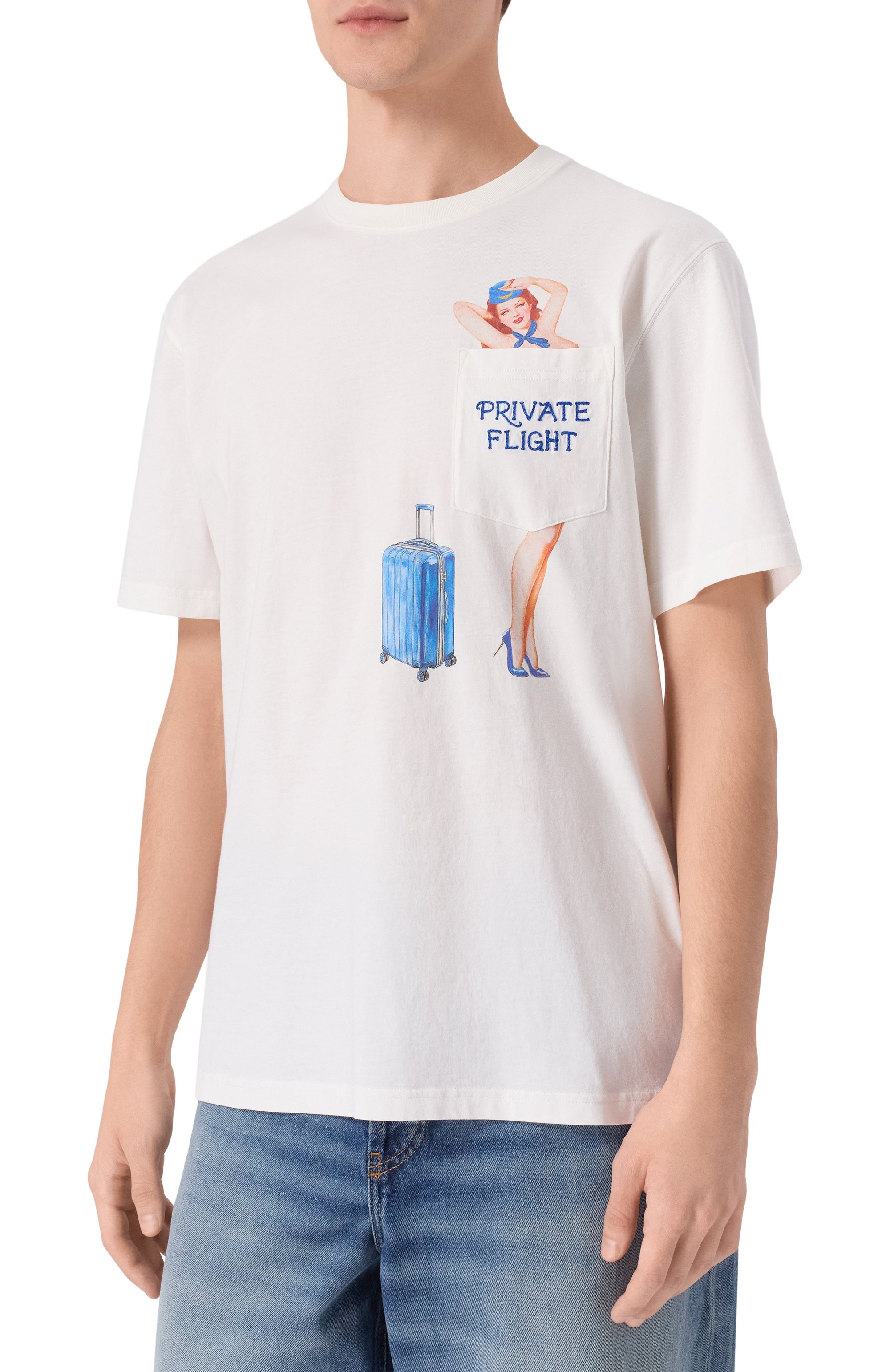 Хлопковая футболка MC2 SAINT BARTH, арт. C0NR0001-02655I/C0NN0R, фото 3