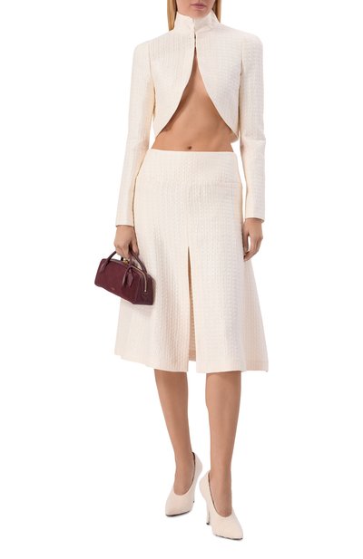 Шелковый жакет ALAIA, арт. AA9V1146W097B, фото 2