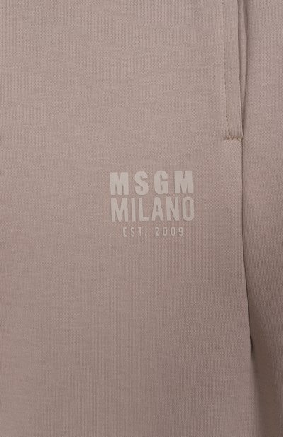 Хлопковые джоггеры MSGM KIDS, арт. S5MSJUFP172, фото 3