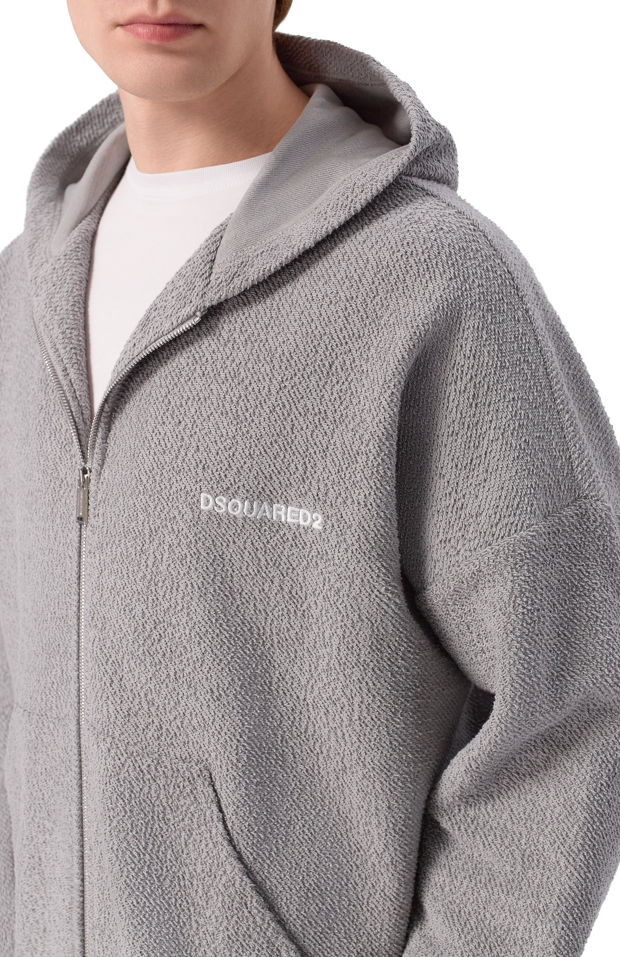 Хлопковая толстовка DSQUARED2, арт. D7MK06580, фото 5