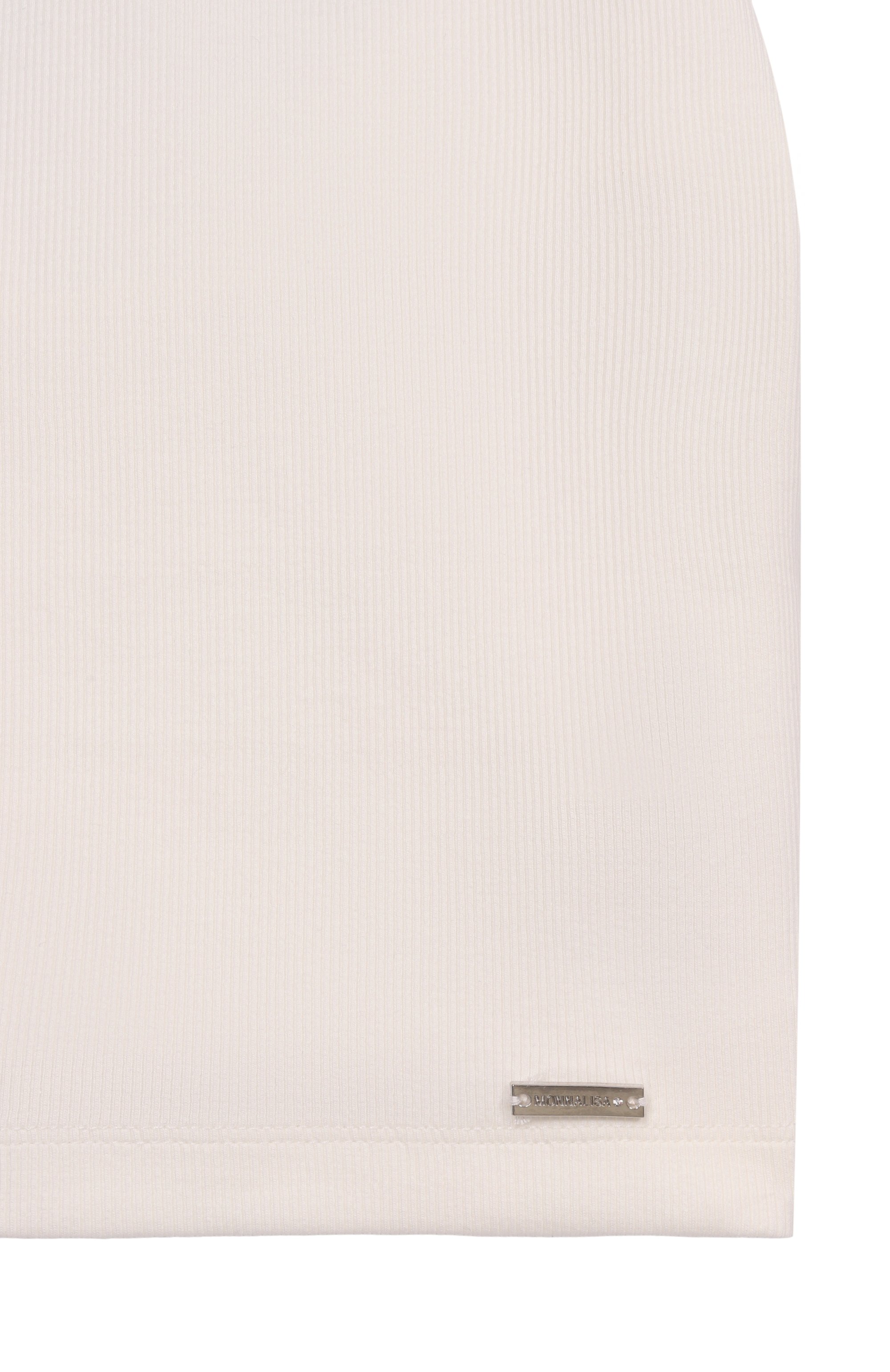 Хлопковая майка MONNALISA, арт. 49G600, фото 3