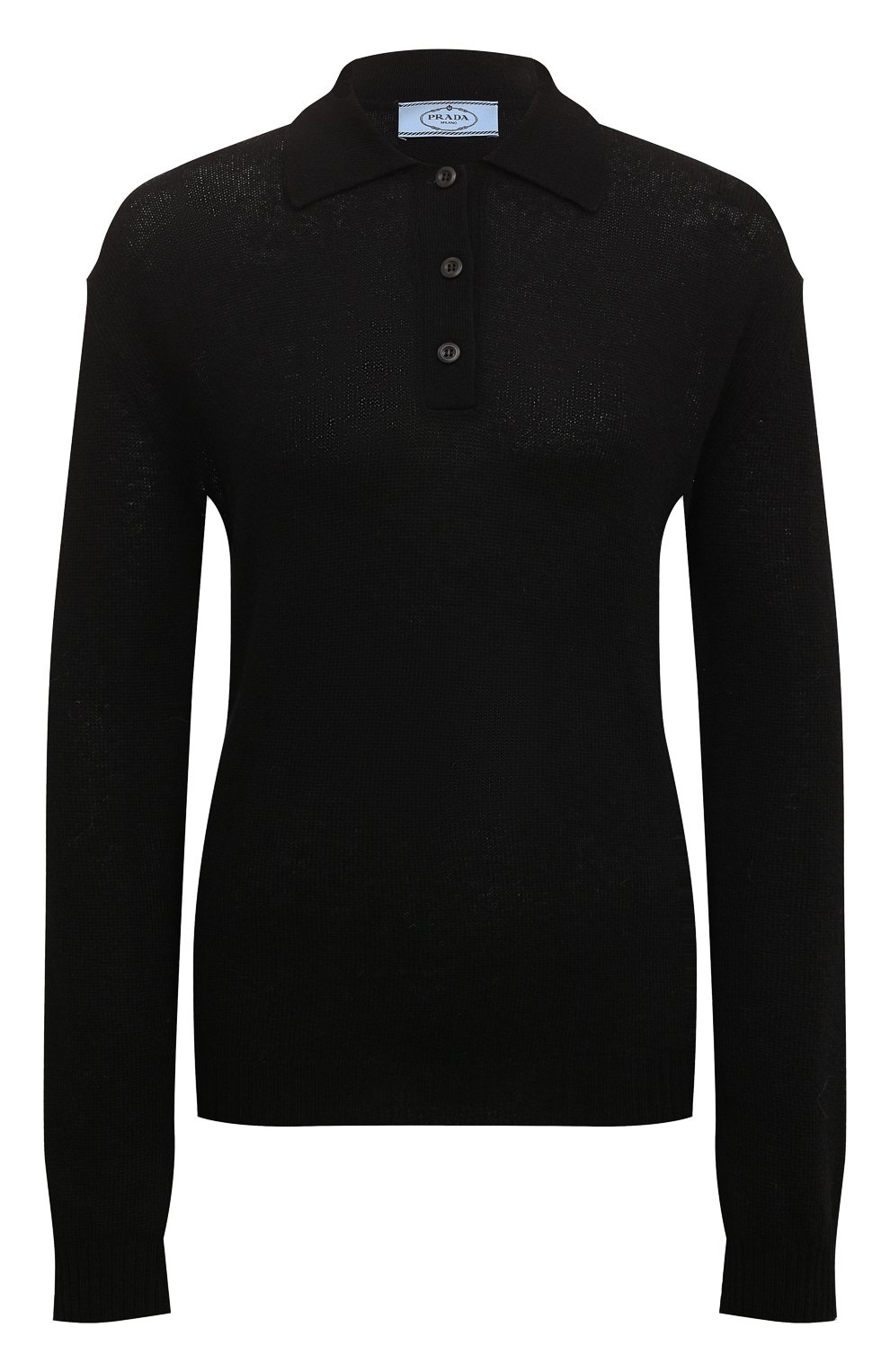 Кашемировое поло PRADA, арт. P24Q1P-100H-F0002-221, фото 1