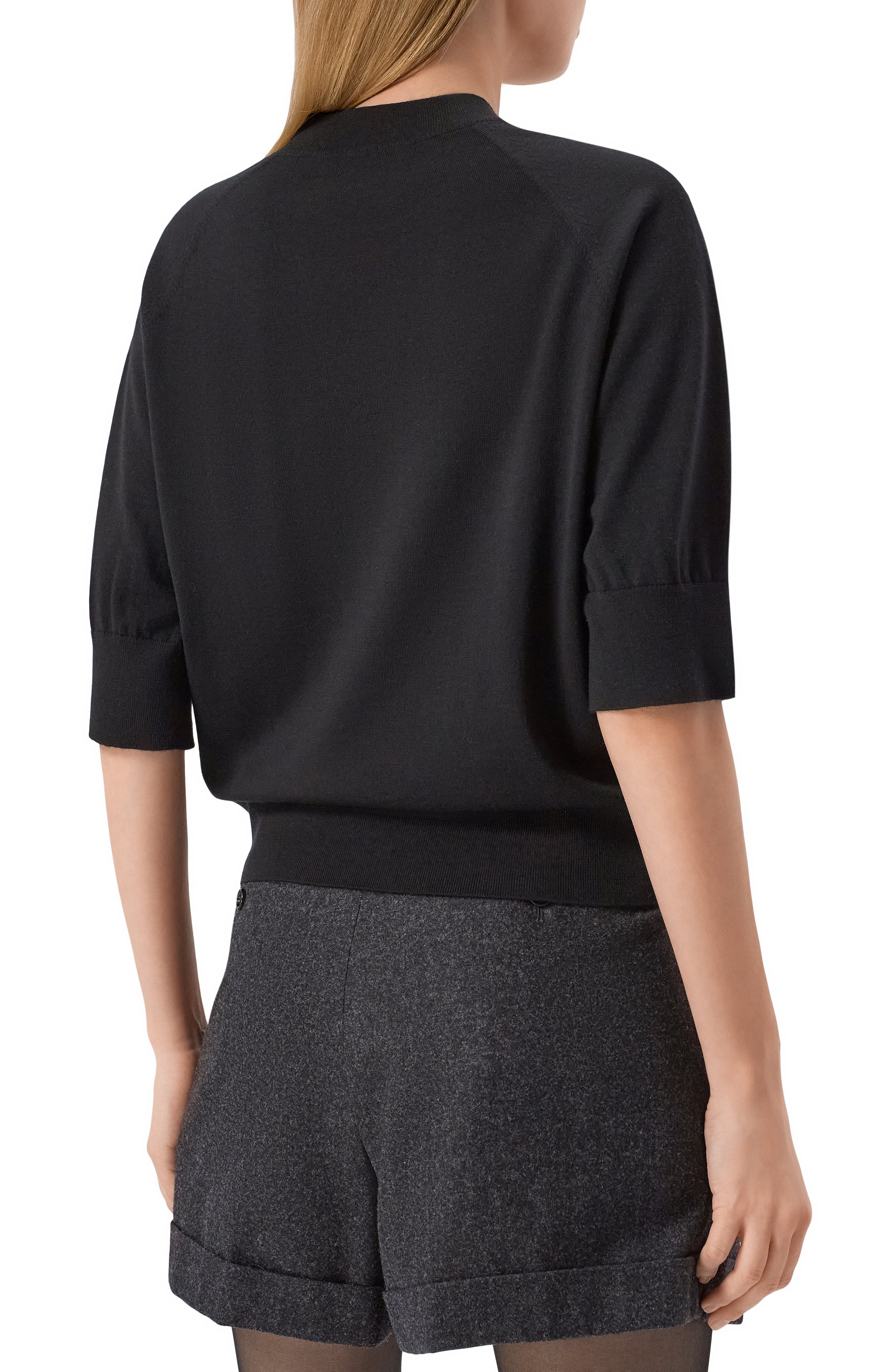 Шерстяной пуловер DRIES VAN NOTEN, арт. 251-011201-1700, фото 4