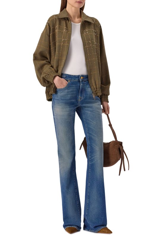 Джинсы Golden Goose Deluxe Brand GWP02460.P002078 Синий  GWP02460.P002078 Фото 2