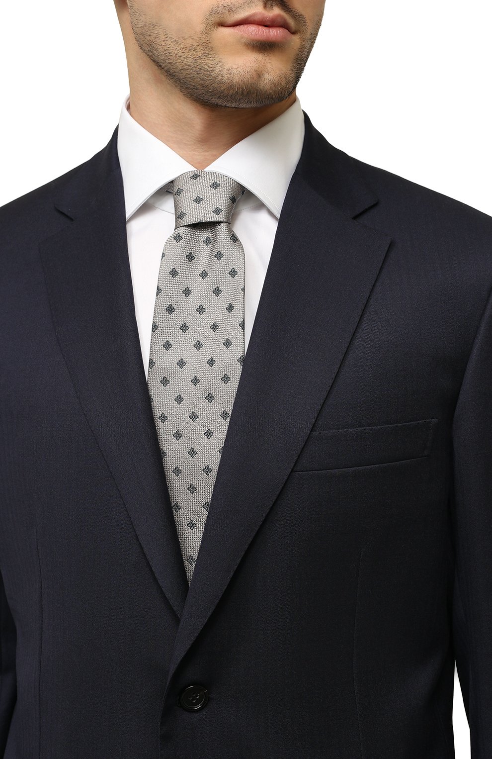 Шелковый галстук GIAMPAOLO, арт. GLR80-T37008, фото 2