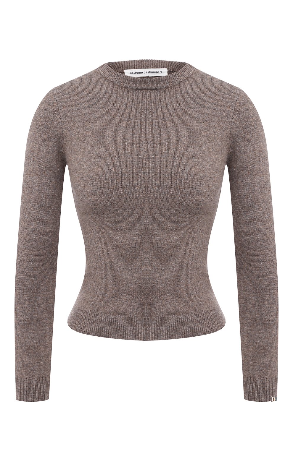 Кашемировый пуловер EXTREME CASHMERE коричневого цвета по цене 27300 руб., арт. 098/KID, фото 1 Кашемировый пуловер EXTREME CASHMERE, арт. 098/KID, фото 1
