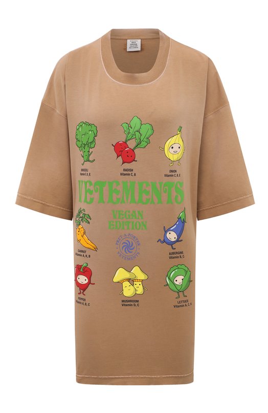 Хлопковая футболка VETEMENTS