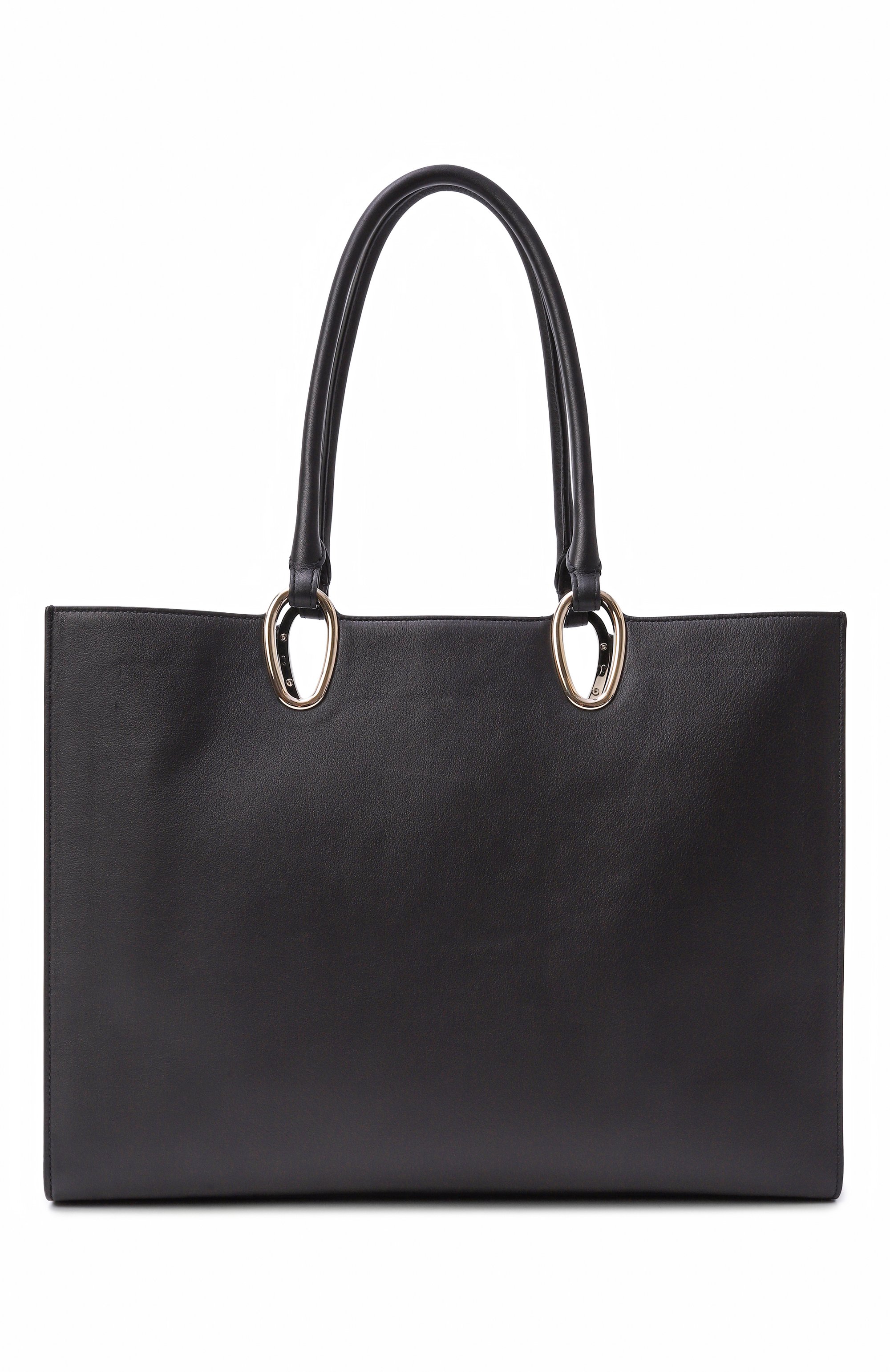 Сумка-тоут GIORGIO ARMANI черного цвета по цене 458000 руб., арт. GW001717/AF20989, фото 6 Сумка-тоут GIORGIO ARMANI, арт. GW001717/AF20989, фото 6