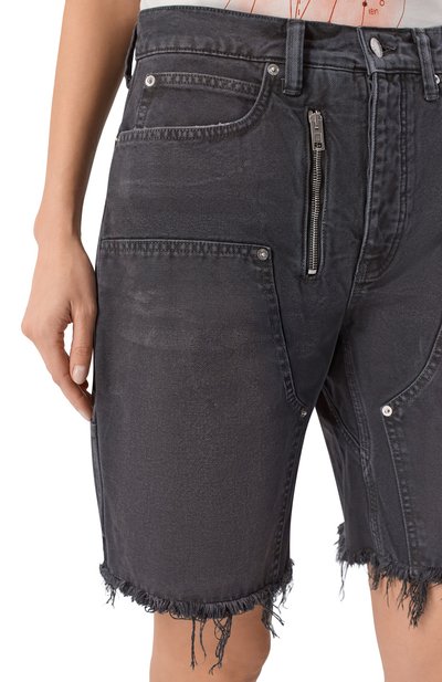 Джинсовые шорты carpenter ALEXANDER WANG, арт. 4DC2264160, фото 5