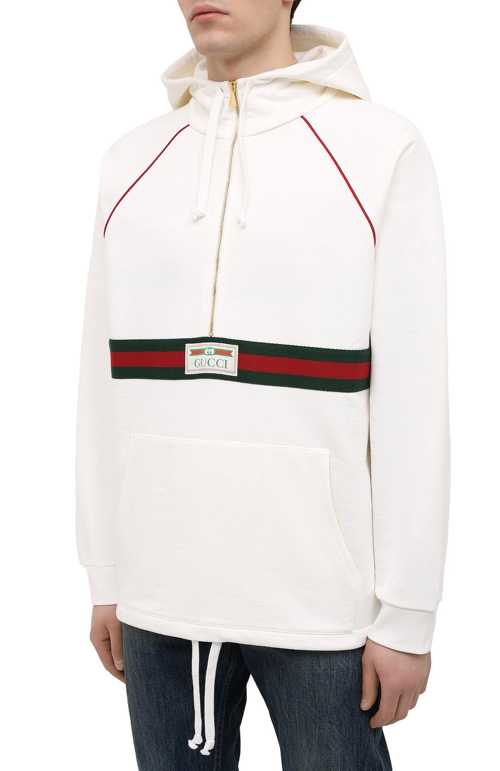 Хлопковое худи GUCCI, арт. 645320/XJDAK, фото 3