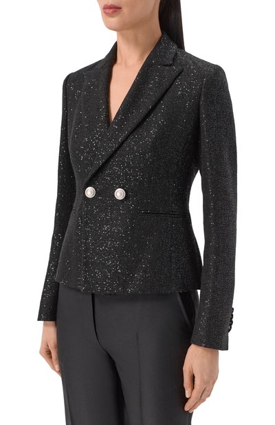 Жакет с отделкой пайетками KITON, арт. D59509K0937G, фото 3