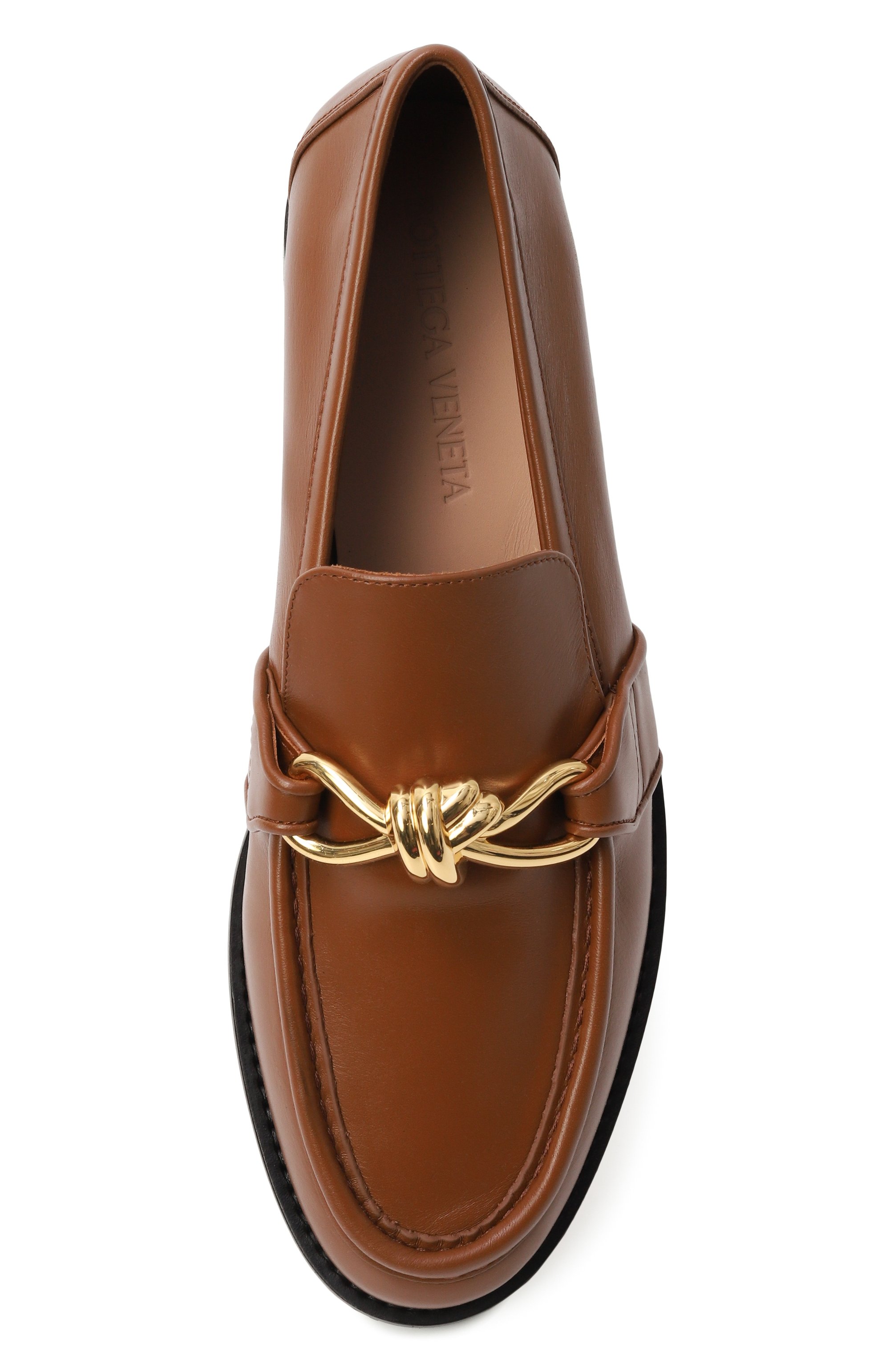 Кожаные лоферы astaire BOTTEGA VENETA, арт. 796697/V5DZ0, фото 6