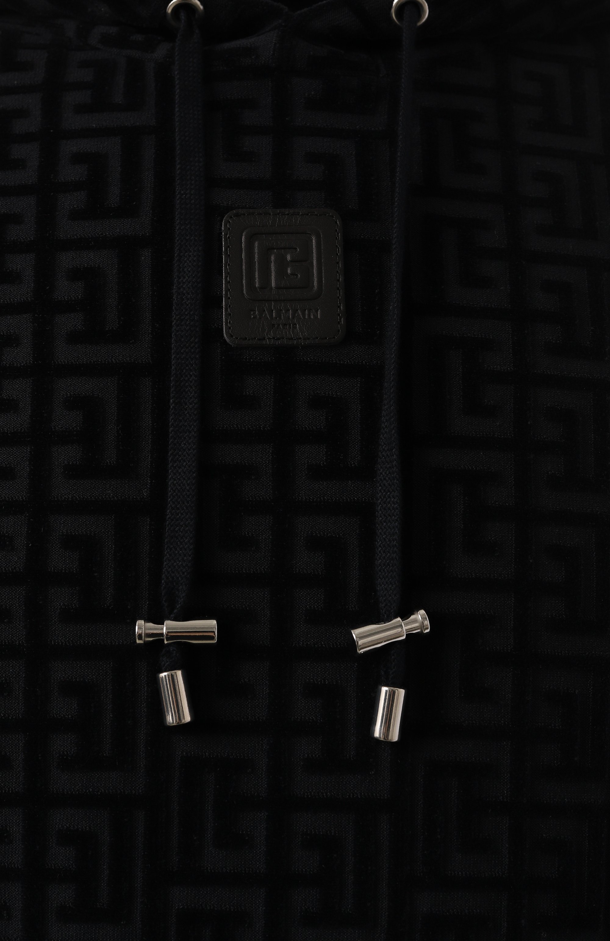 Хлопковое худи BALMAIN, арт. BH1JT200/JG41, фото 5