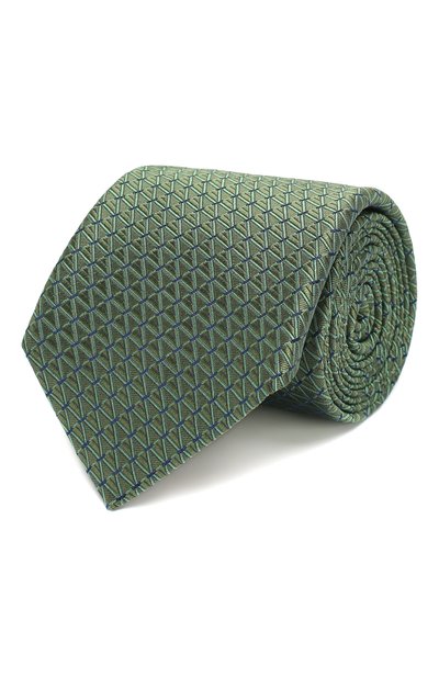 Мужской шелковый галстук CANALI, арт. 18/HJ02609
