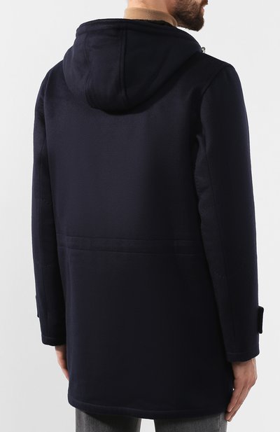 Кашемировое пальто с подкладкой из бобра KITON, арт. UW0579MV03R75, фото 4