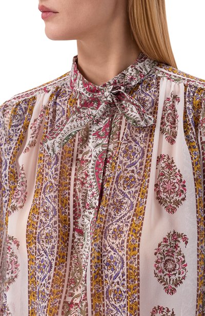 Шелковая блузка GIAMBATTISTA VALLI, арт. 26SSPVCA1166/35PRI, фото 5