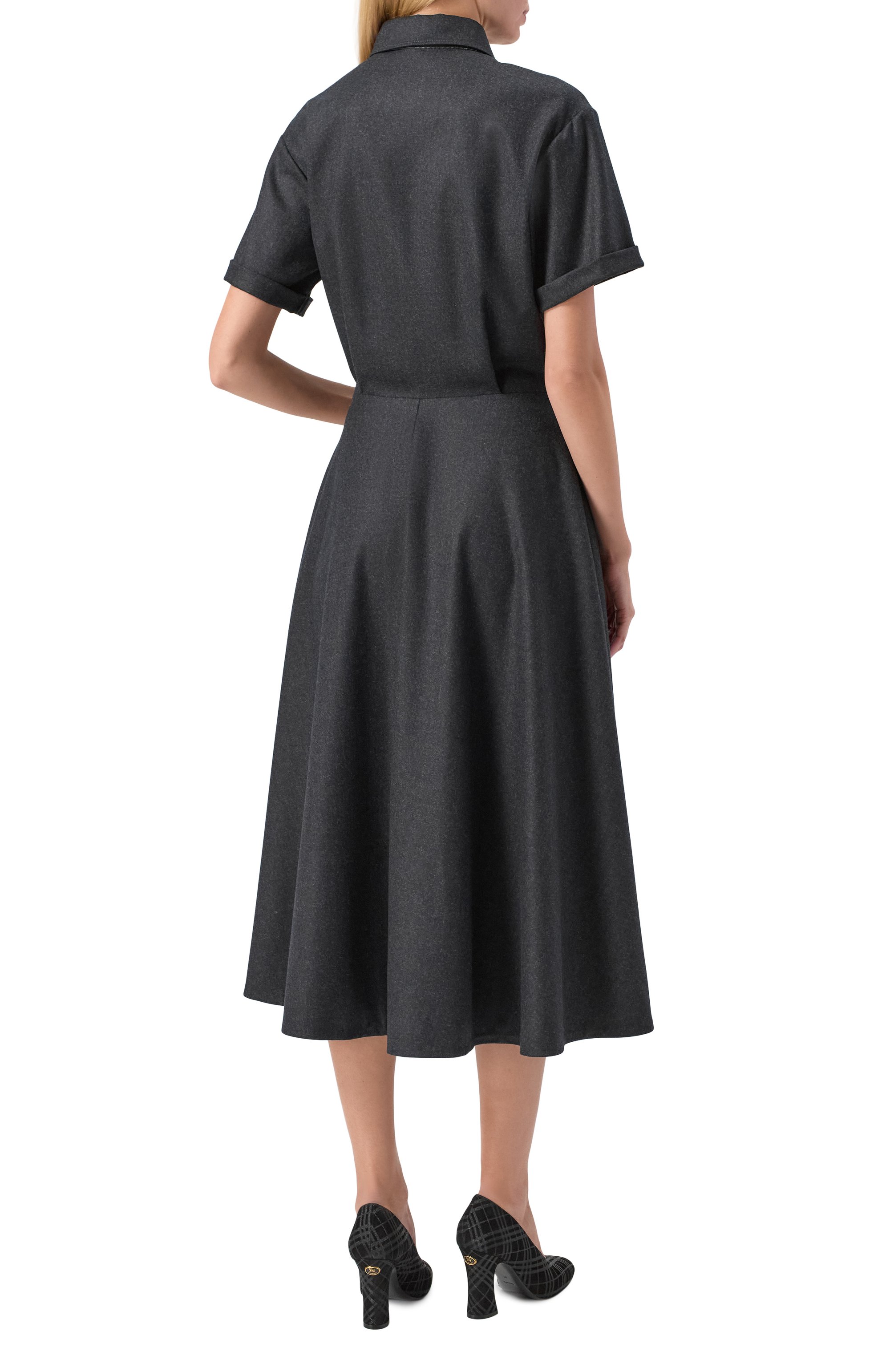 Шерстяное платье BRUNELLO CUCINELLI, арт. ME226A5416, фото 4