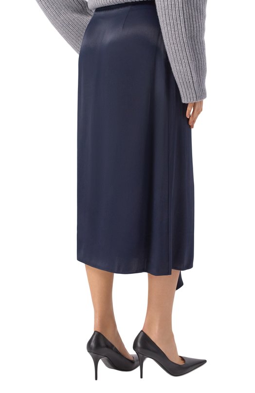 Юбка из вискозы BOSS 50552076 Синий  50552076 Фото 4