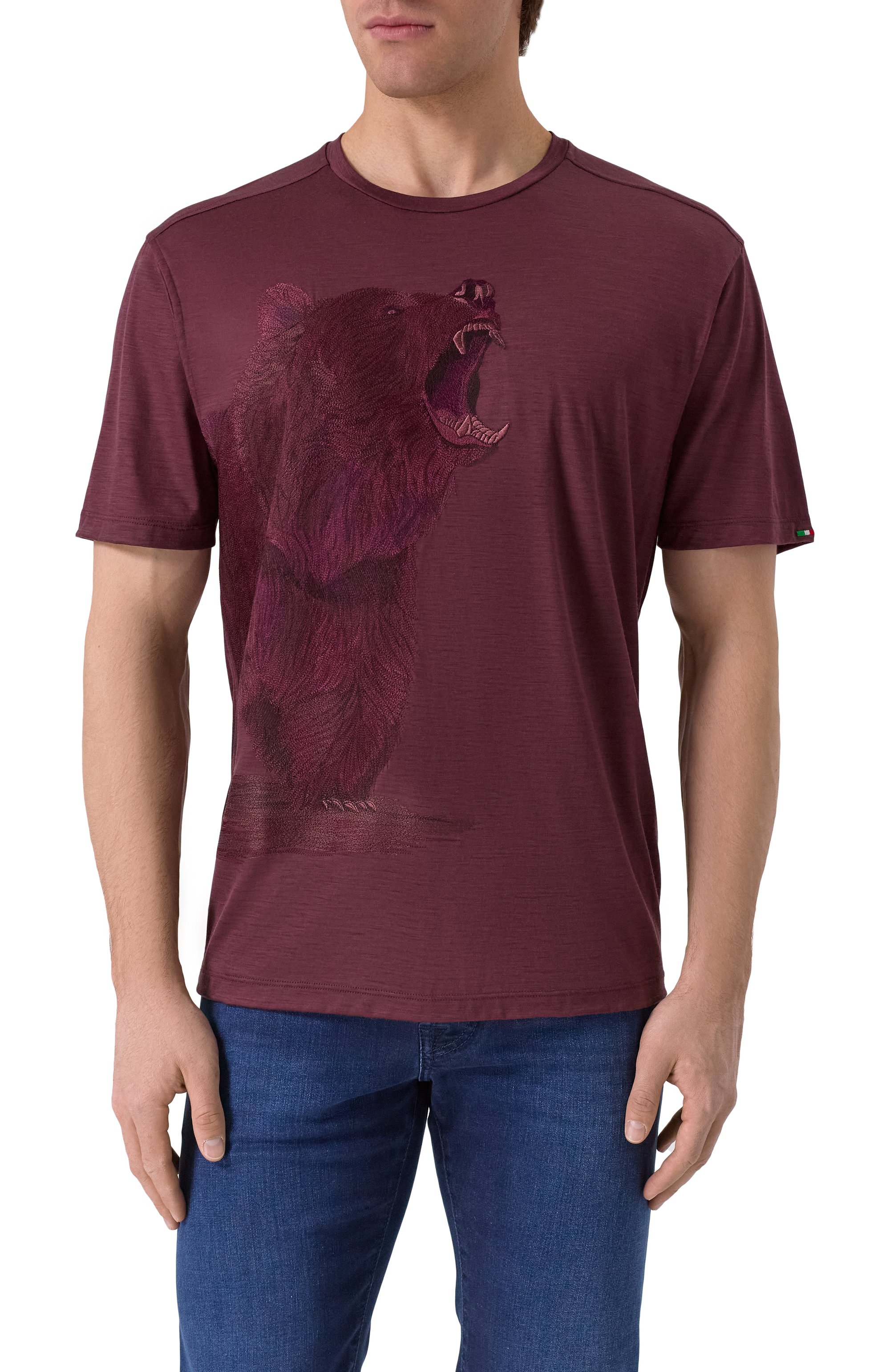 Шерстяная футболка STEFANO RICCI, арт. MNH5204440/WV, фото 3