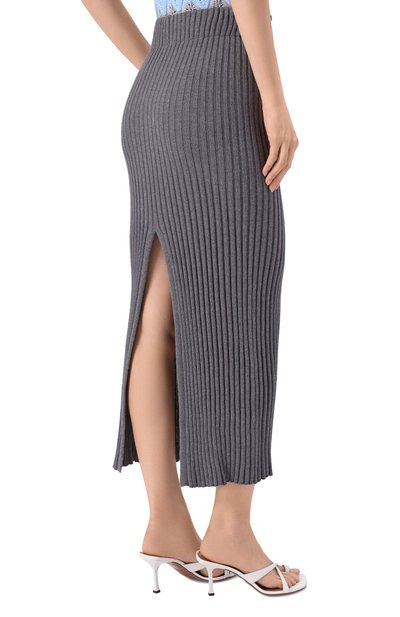 Юбка из хлопка и кашемира ADDICTED, арт. AD2695, фото 4