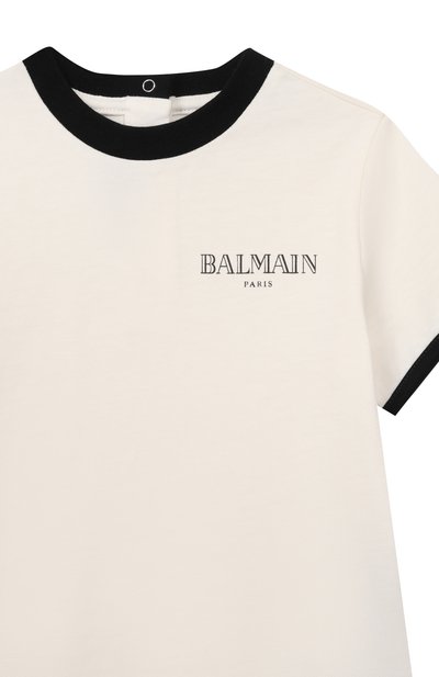 Хлопковая футболка BALMAIN, арт. BY8601, фото 3