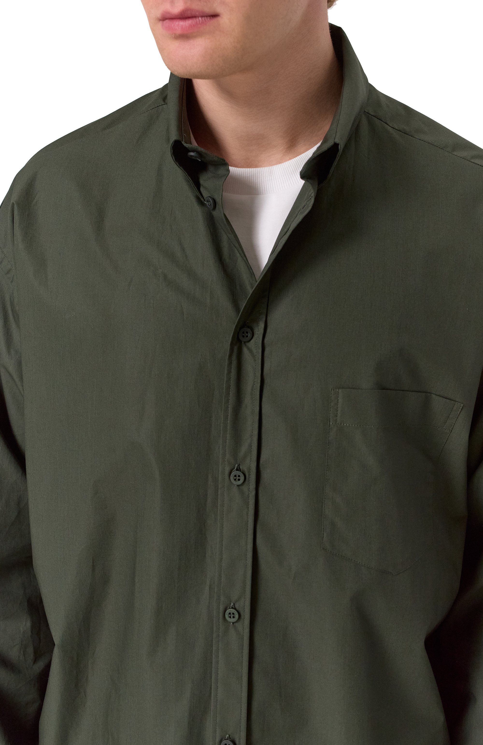 Хлопковая рубашка BALENCIAGA, арт. 738760/TNM60, фото 5