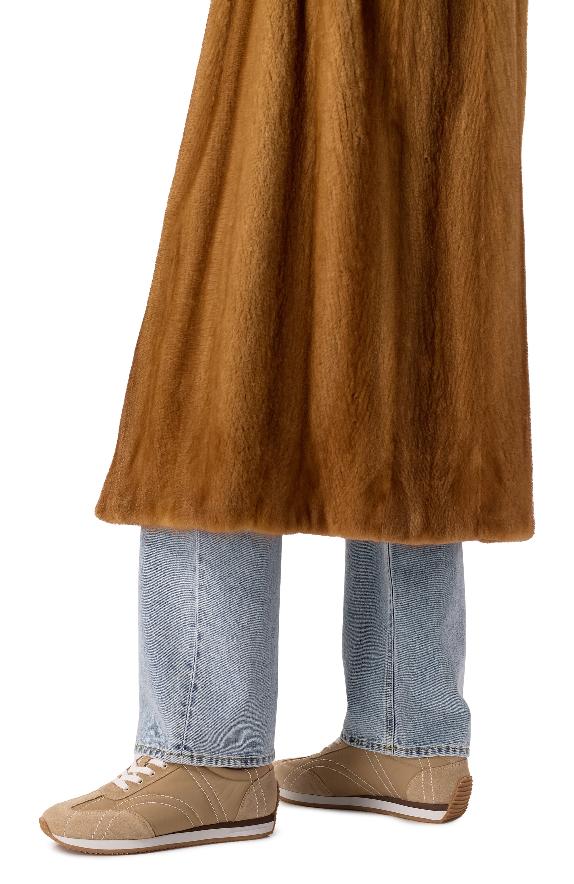 Комбинированные кроссовки TOTEME, арт. 251-WAS1544-FB0359, фото 3