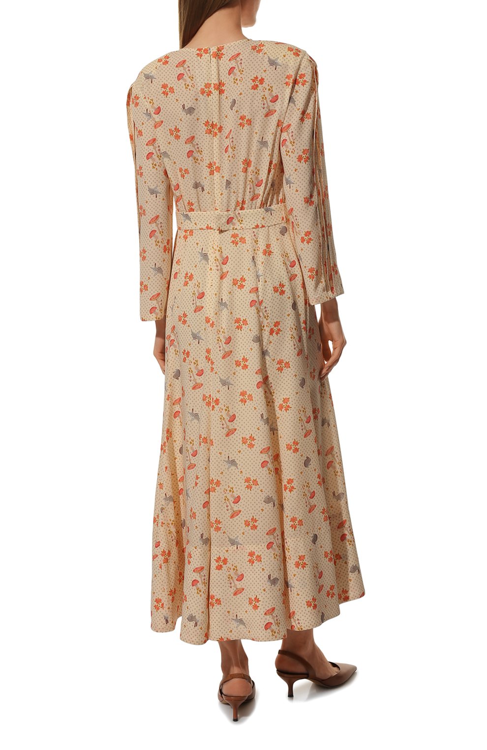 Шелковое платье ULYANA SERGEENKO, арт. ABM017FW21P (2473т21), фото 4