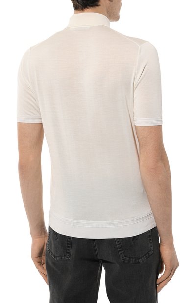 Шелковое поло STEFANO RICCI, арт. K616215P13/F24101, фото 4