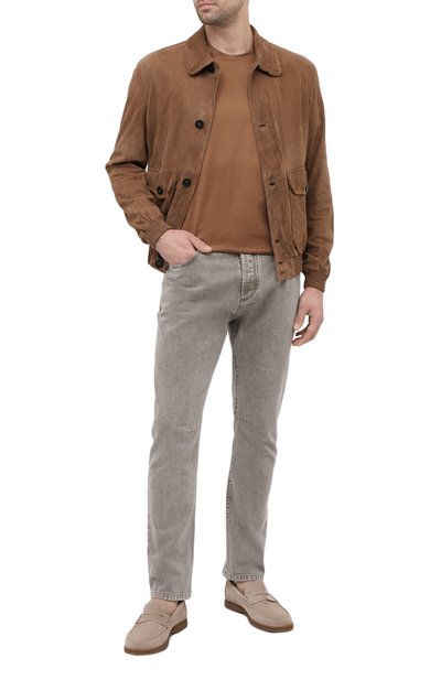 Замшевые пенни-лоферы BRUNELLO CUCINELLI, арт. MZUCTRB946, фото 2