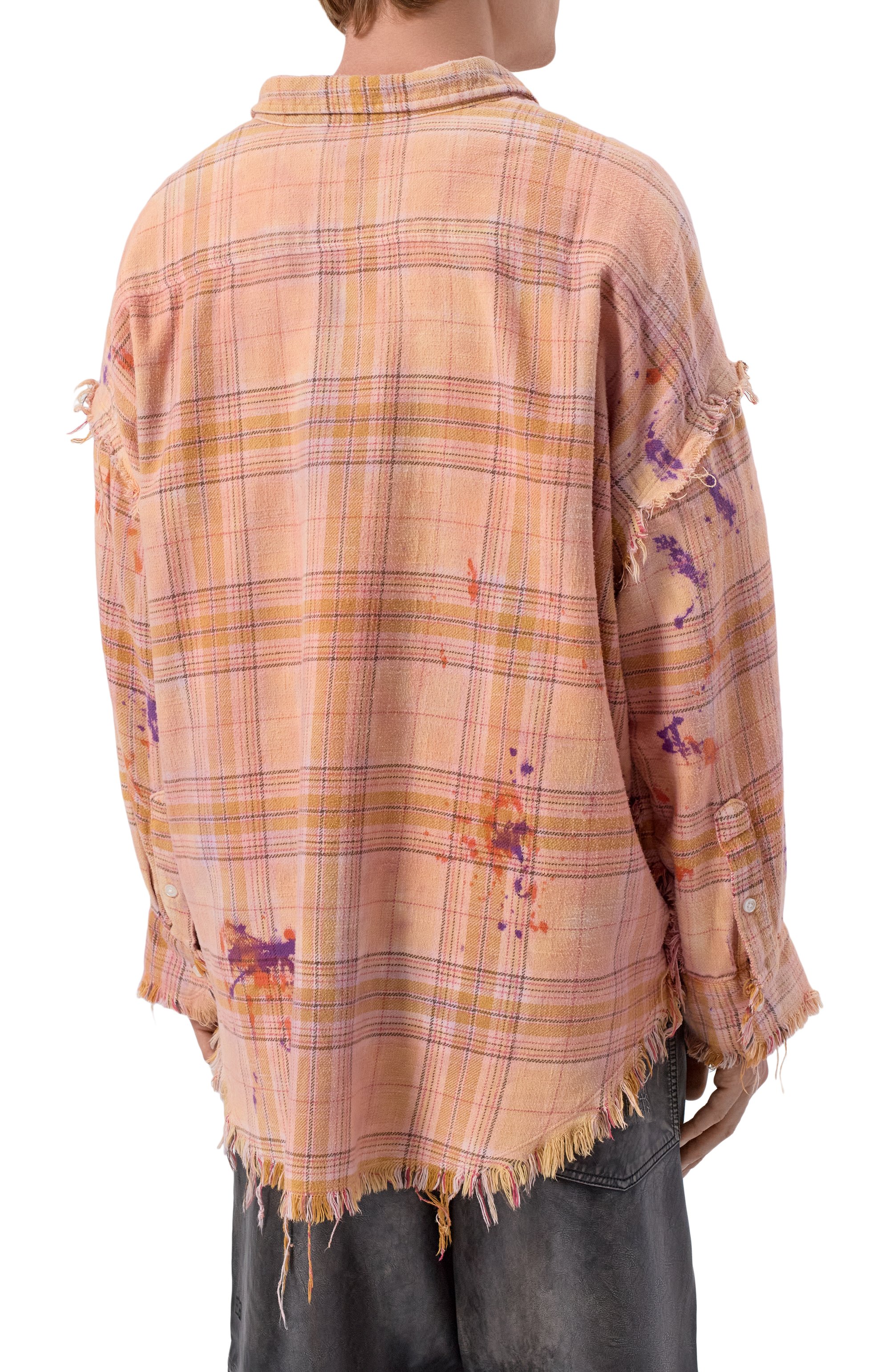 Хлопковая рубашка R13, арт. R13WR075-R654B, фото 4