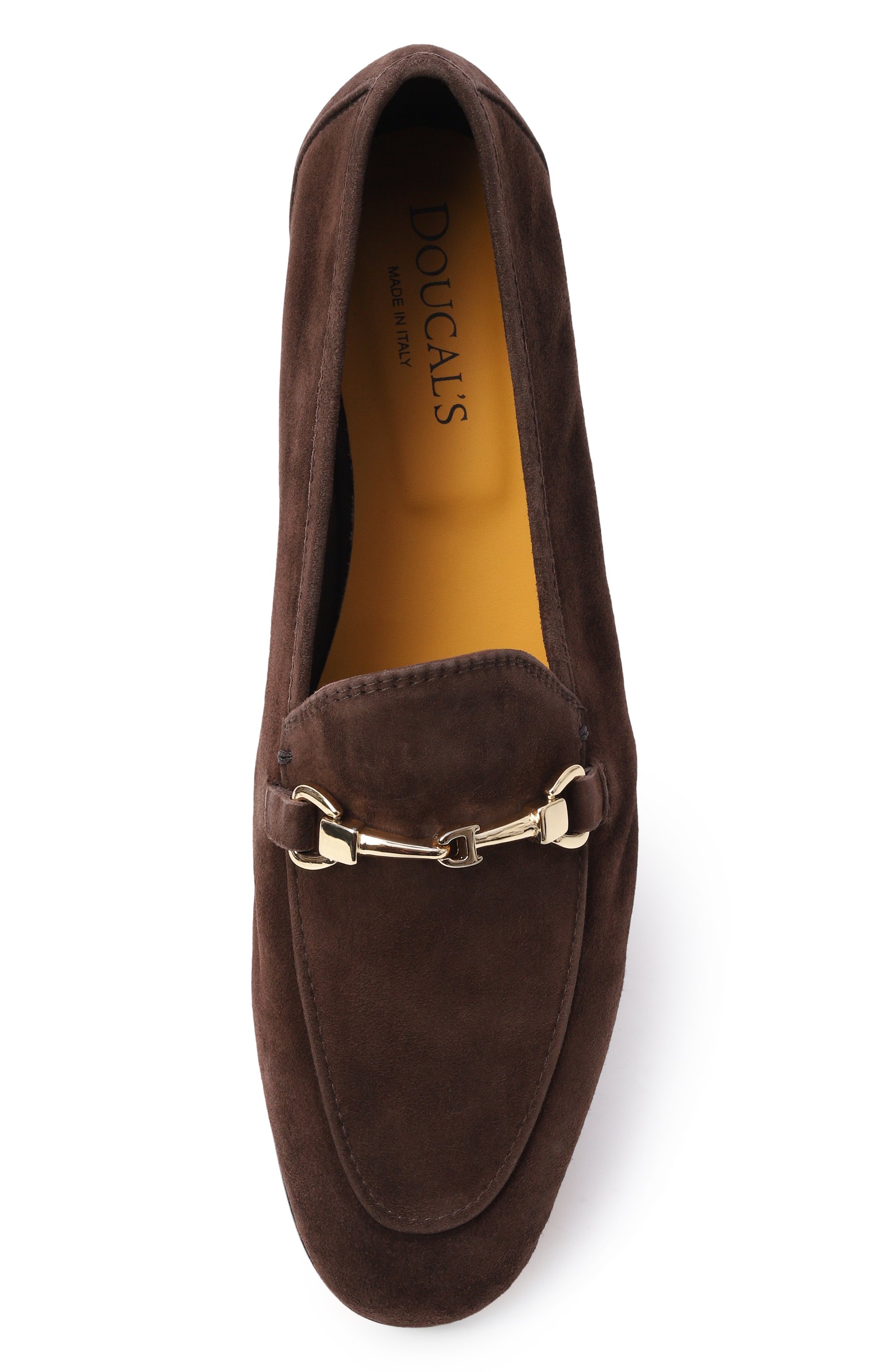 Замшевые лоферы DOUCAL'S темно-коричневого цвета по цене 59950 руб., арт. DD8878MEGNUZ278N, фото 6 Замшевые лоферы DOUCAL'S, арт. DD8878MEGNUZ278N, фото 6