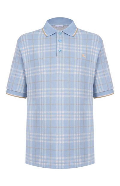 Мужское хлопковое поло BURBERRY, арт. 8110103