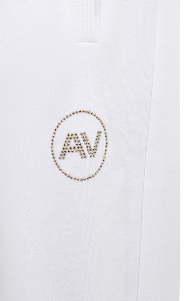 Хлопковые джоггеры ALEXANDRE VAUTHIER белого цвета по цене 44800 руб., арт. 204PA1356B 1004B-204, фото 5 Хлопковые джоггеры ALEXANDRE VAUTHIER, арт. 204PA1356B 1004B-204, фото 5