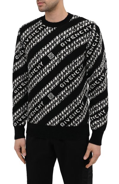 Шерстяной свитер GIVENCHY, арт. BM90EE4Y6Q, фото 3