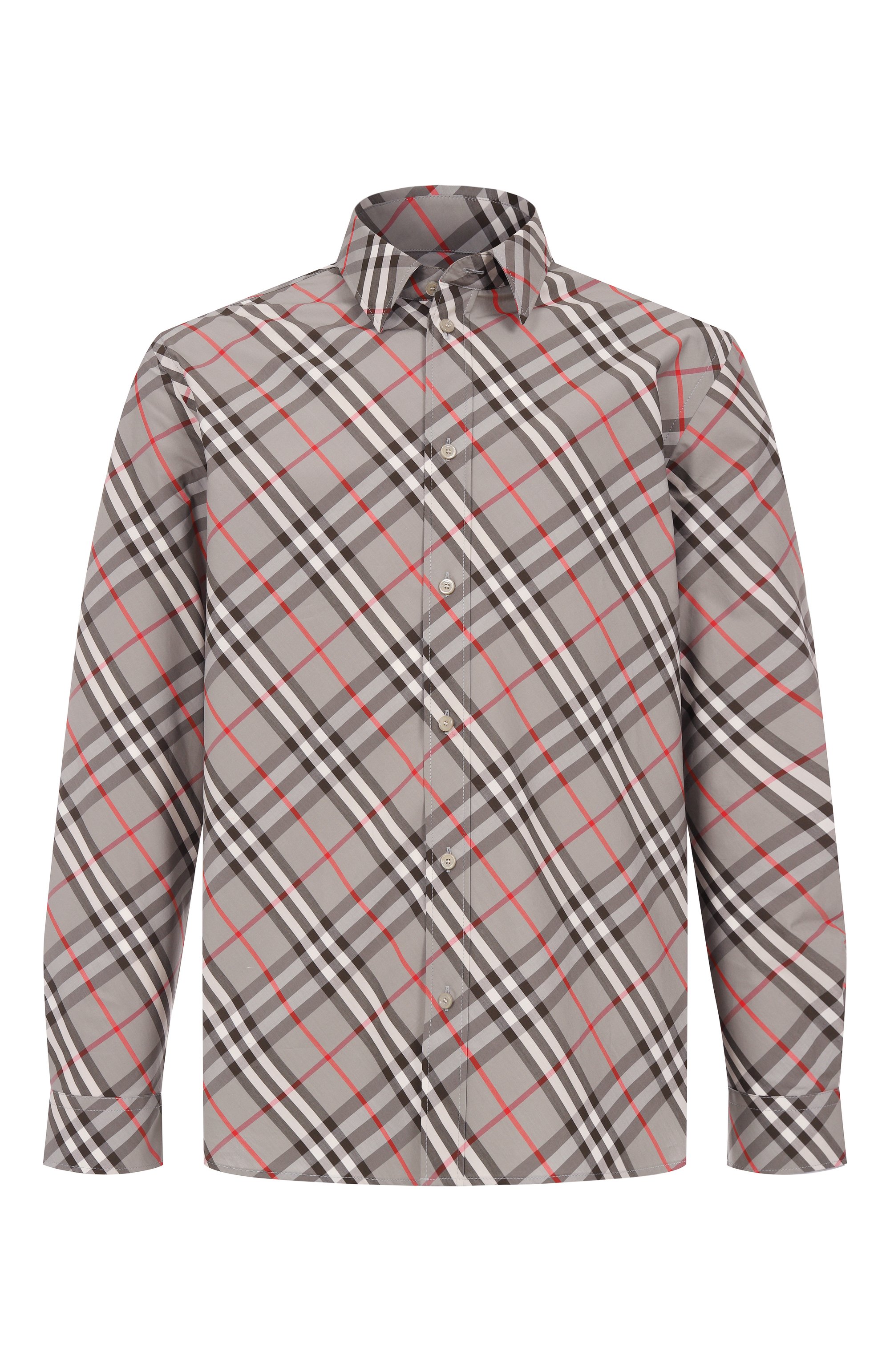 Хлопковая рубашка BURBERRY, арт. 8113533, фото 1