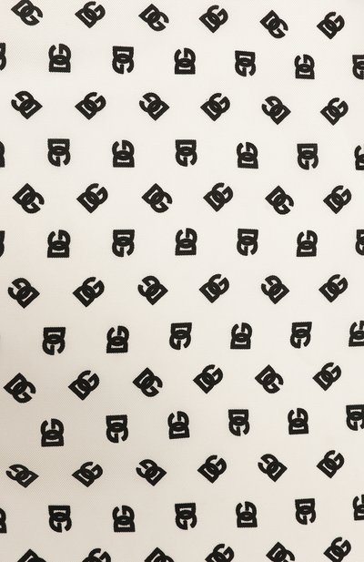 Шелковый платок DOLCE & GABBANA черно-белого цвета по цене 37000 руб., арт. FS319A/GDCQJ, фото 3 Шелковый платок DOLCE & GABBANA, арт. FS319A/GDCQJ, фото 3