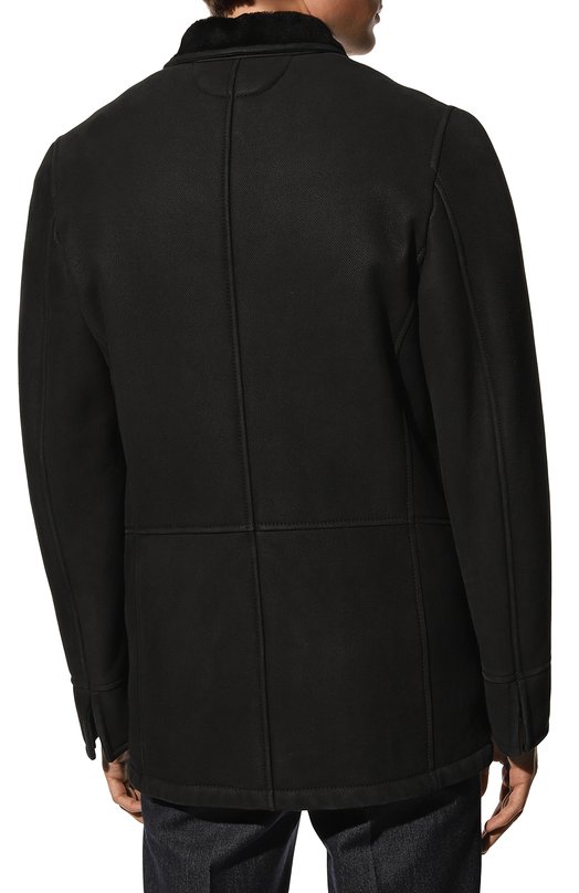 Дубленка Kiton UW9711/3H13 Чёрный  UW9711/3H13 Фото 4